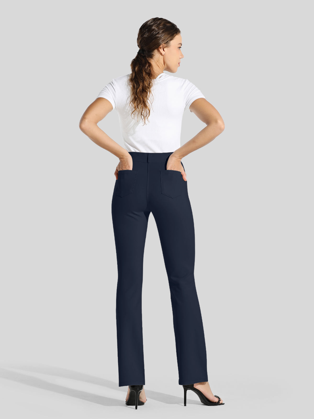 Women's Yoga Dress Pants Bootcut - Tall