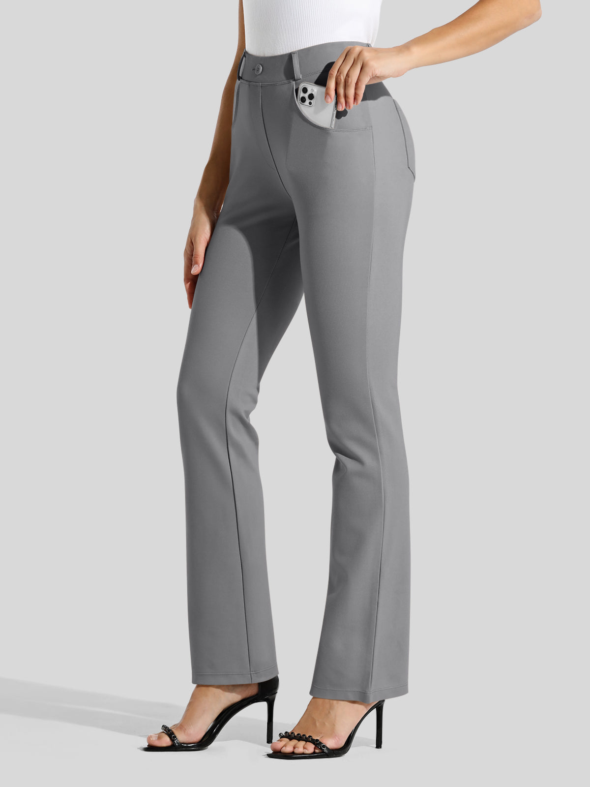 Women's Yoga Dress Pants Bootcut - Tall