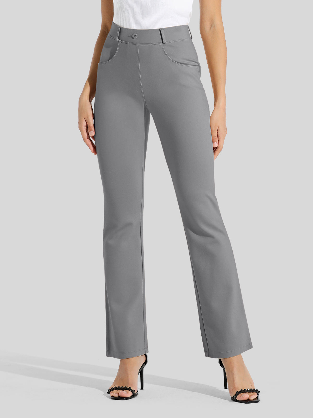 Women's Yoga Dress Pants Bootcut - Tall