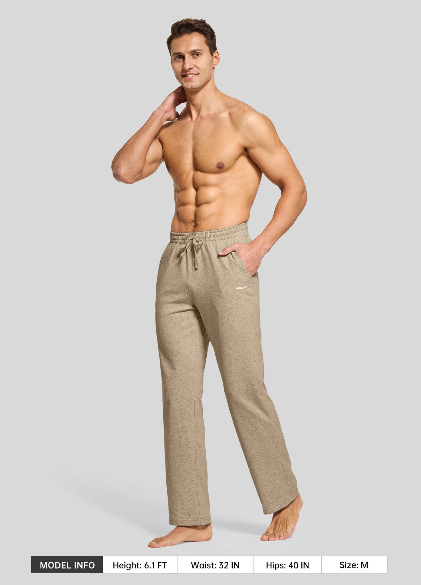 Men's Cotton Yoga Balance Sweatpants