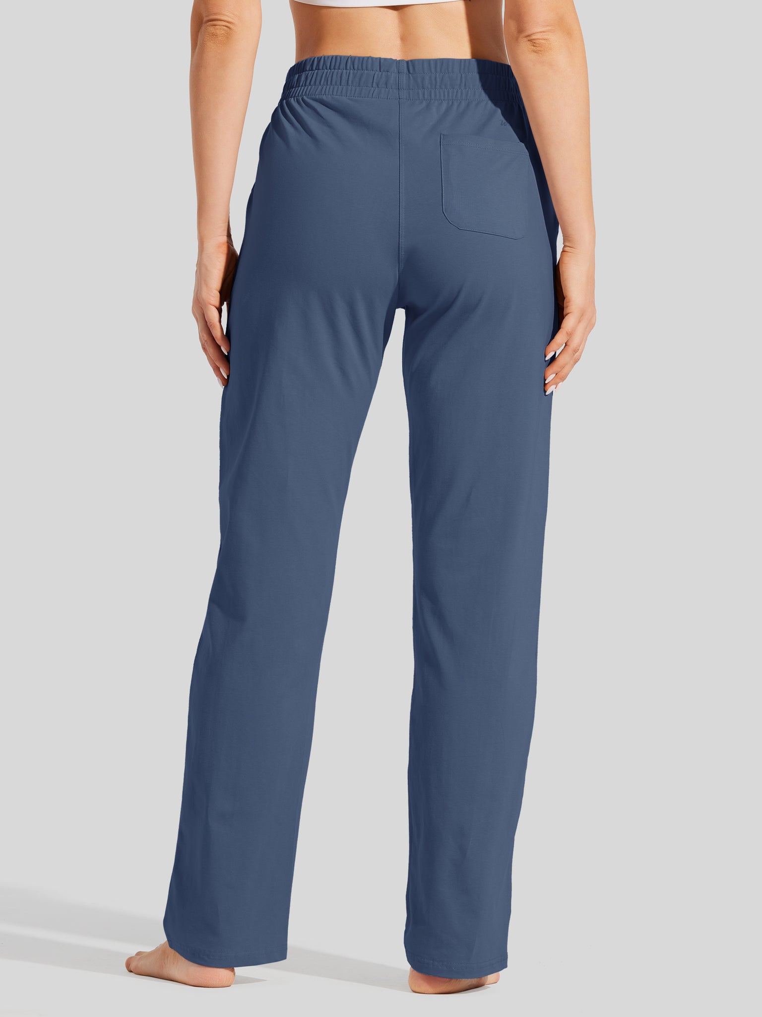 Women's Straight-Leg Cotton Sweatpants