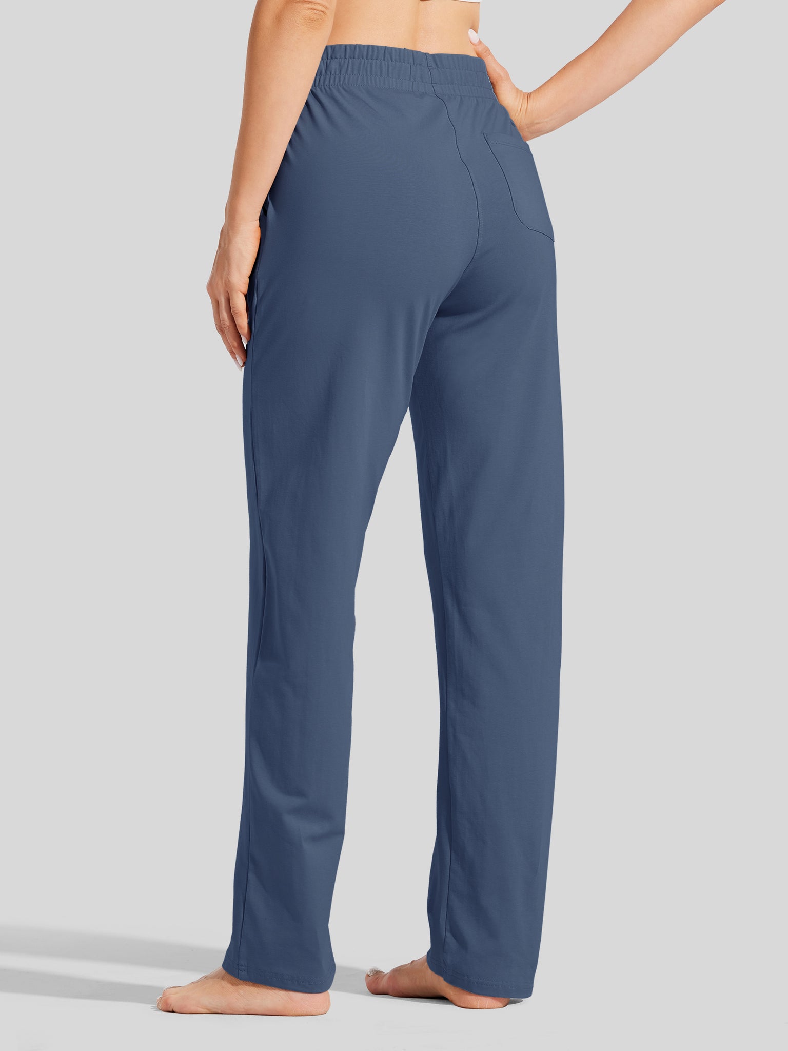 Women's Straight-Leg Cotton Sweatpants