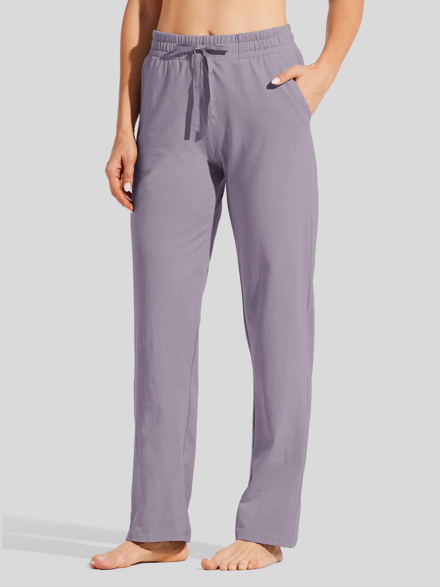 Women's Straight-Leg Cotton Sweatpants