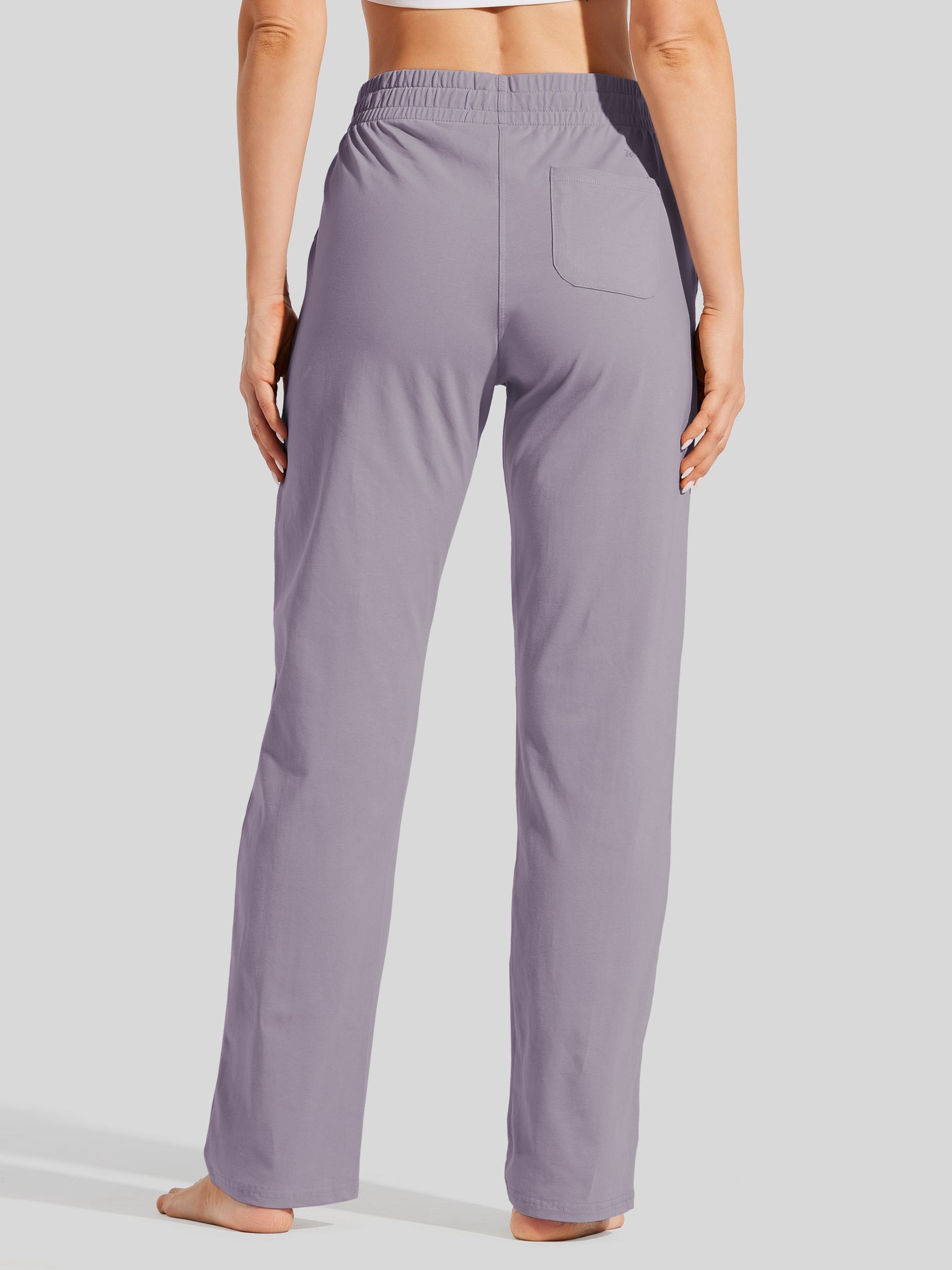 Women's Straight-Leg Cotton Sweatpants