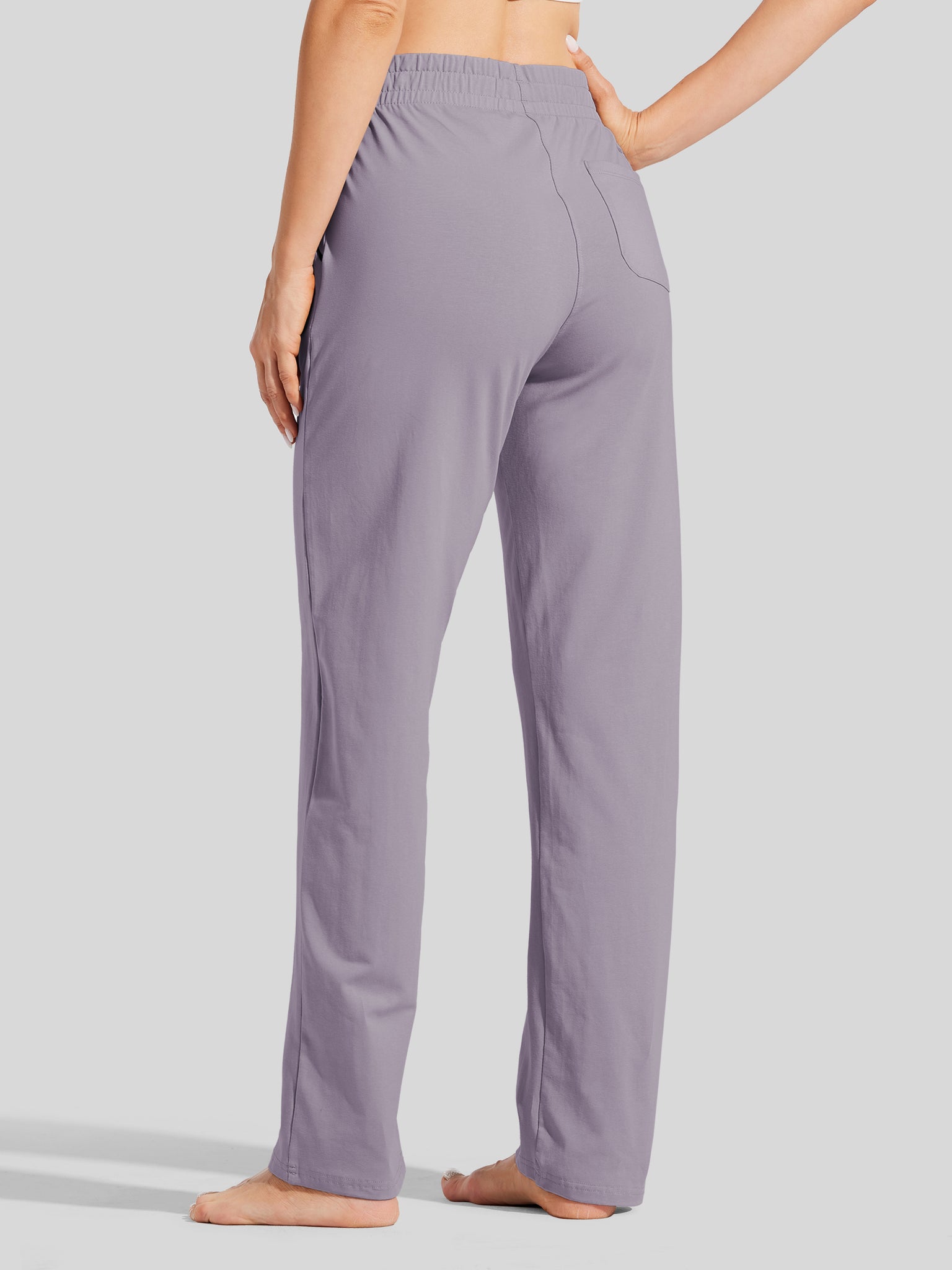 Women's Straight-Leg Cotton Sweatpants