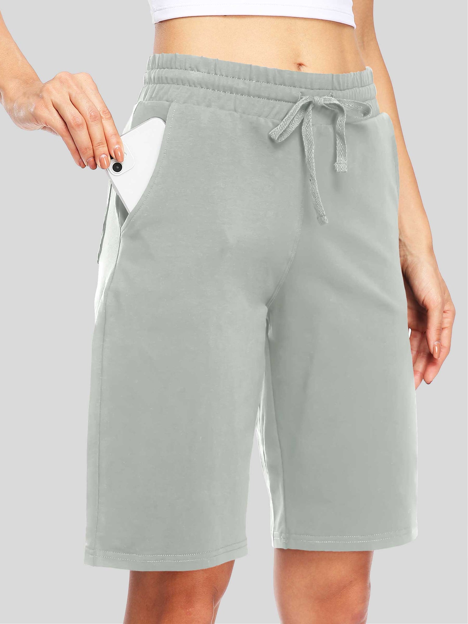 Women's Cotton Bermuda Shorts