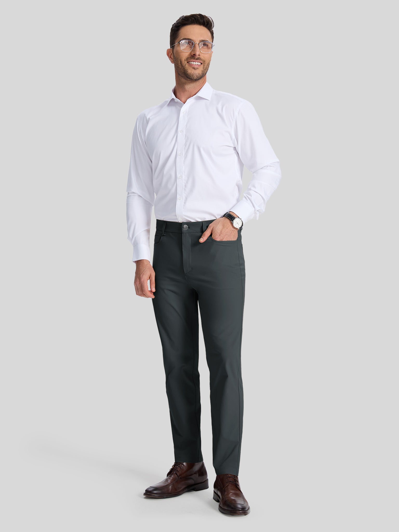 Men's Performance Fit Dress Pants 28 Inch