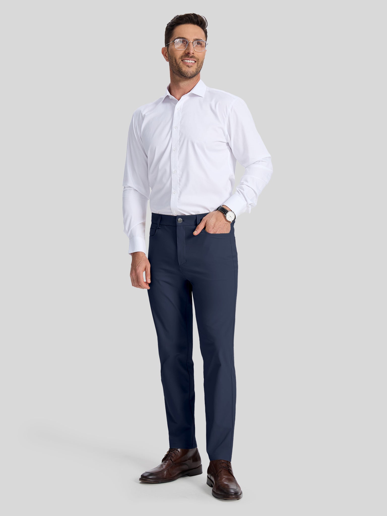 Men's Performance Fit Dress Pants 28 Inch