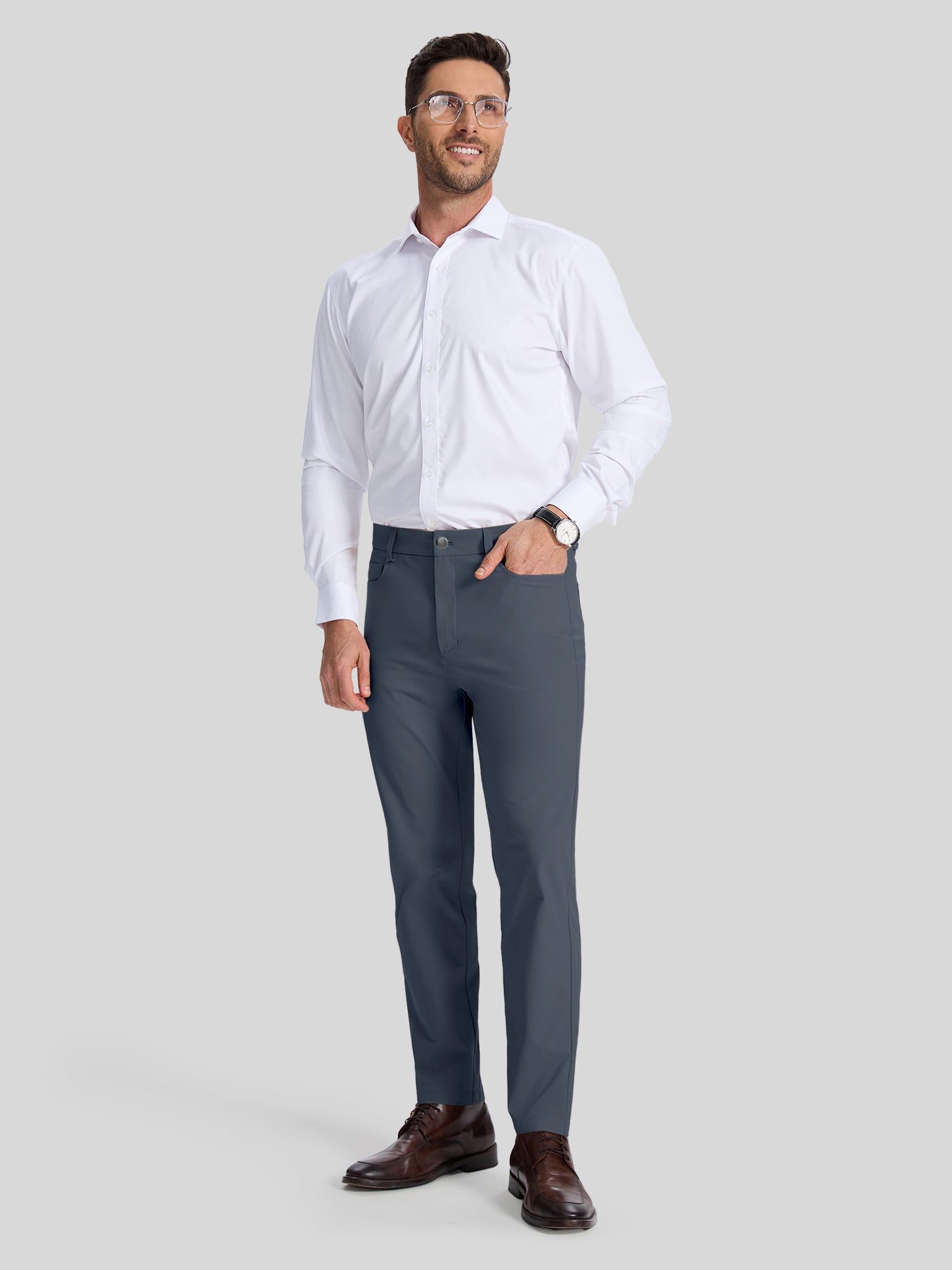 Men's Performance Fit Dress Pants 28 Inch