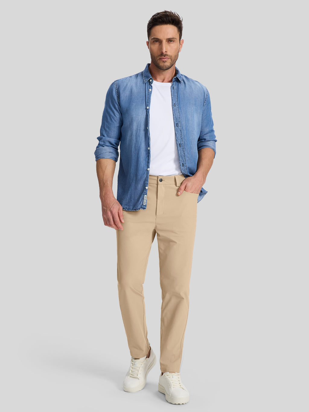 Willit Men's Golf Pants Trousers_comfortable for work and errands