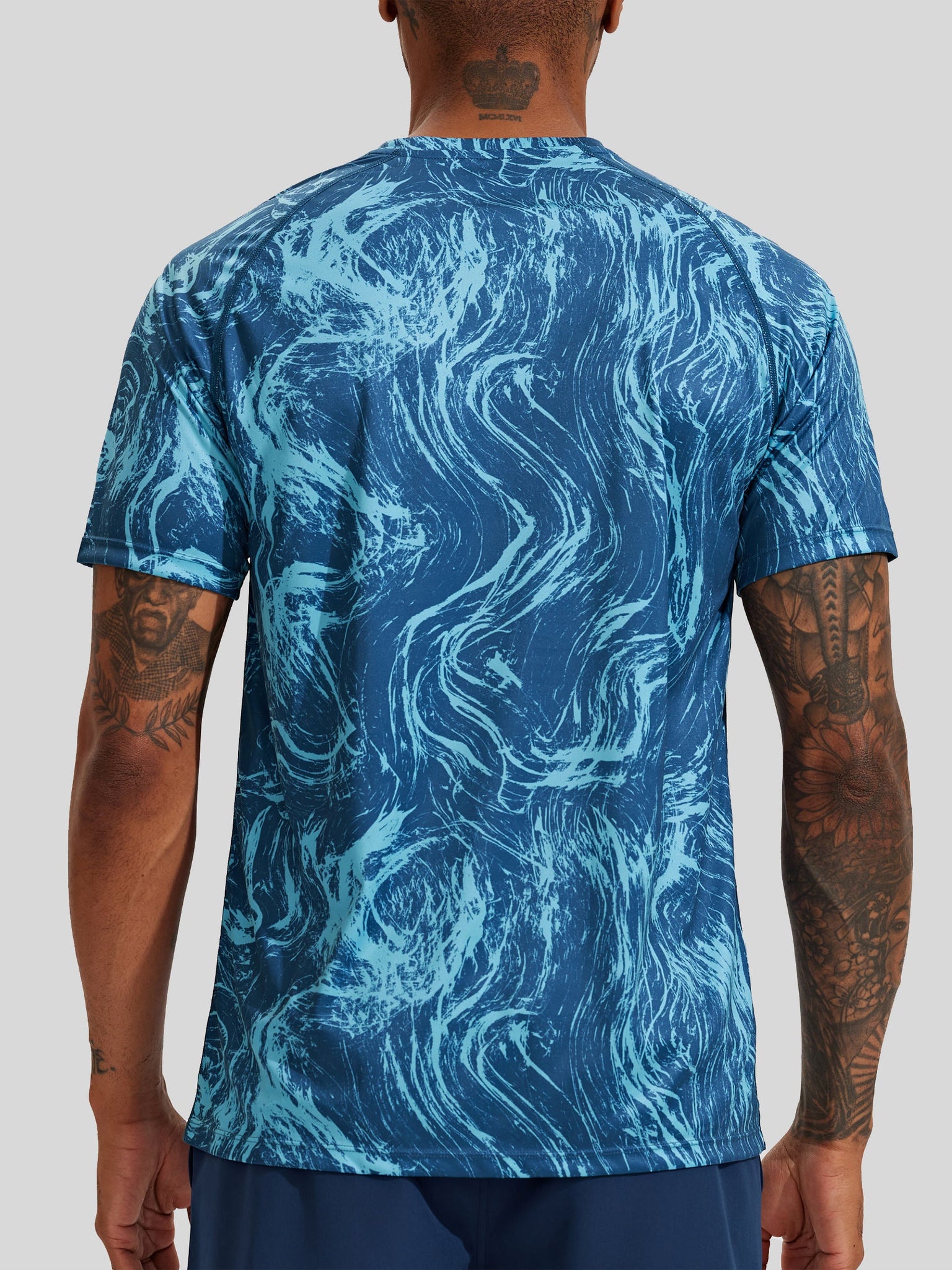 Men's Sun Protection Crew Neck T-Shirt