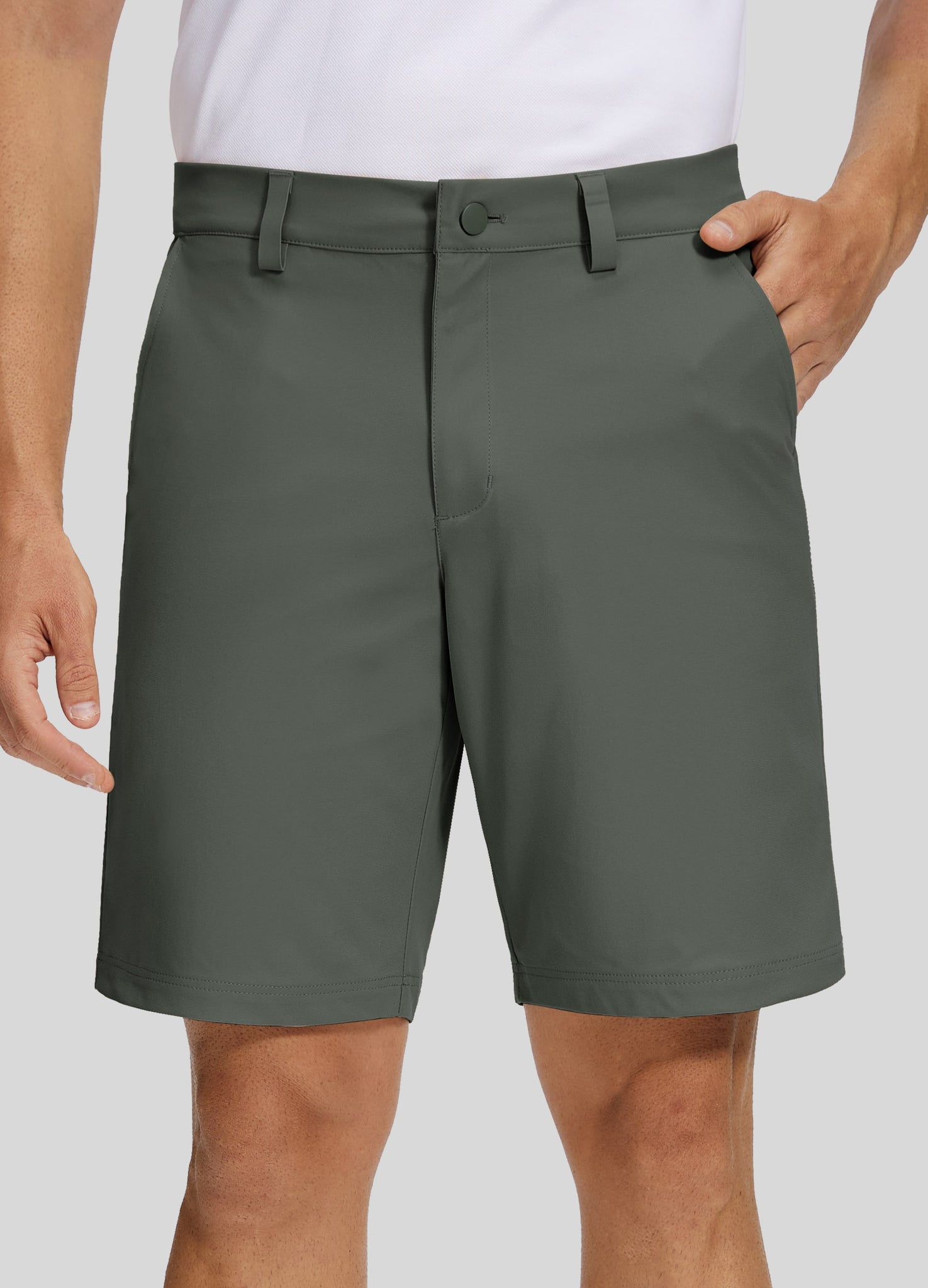 Men's Casual Golf Shorts 9 Inch