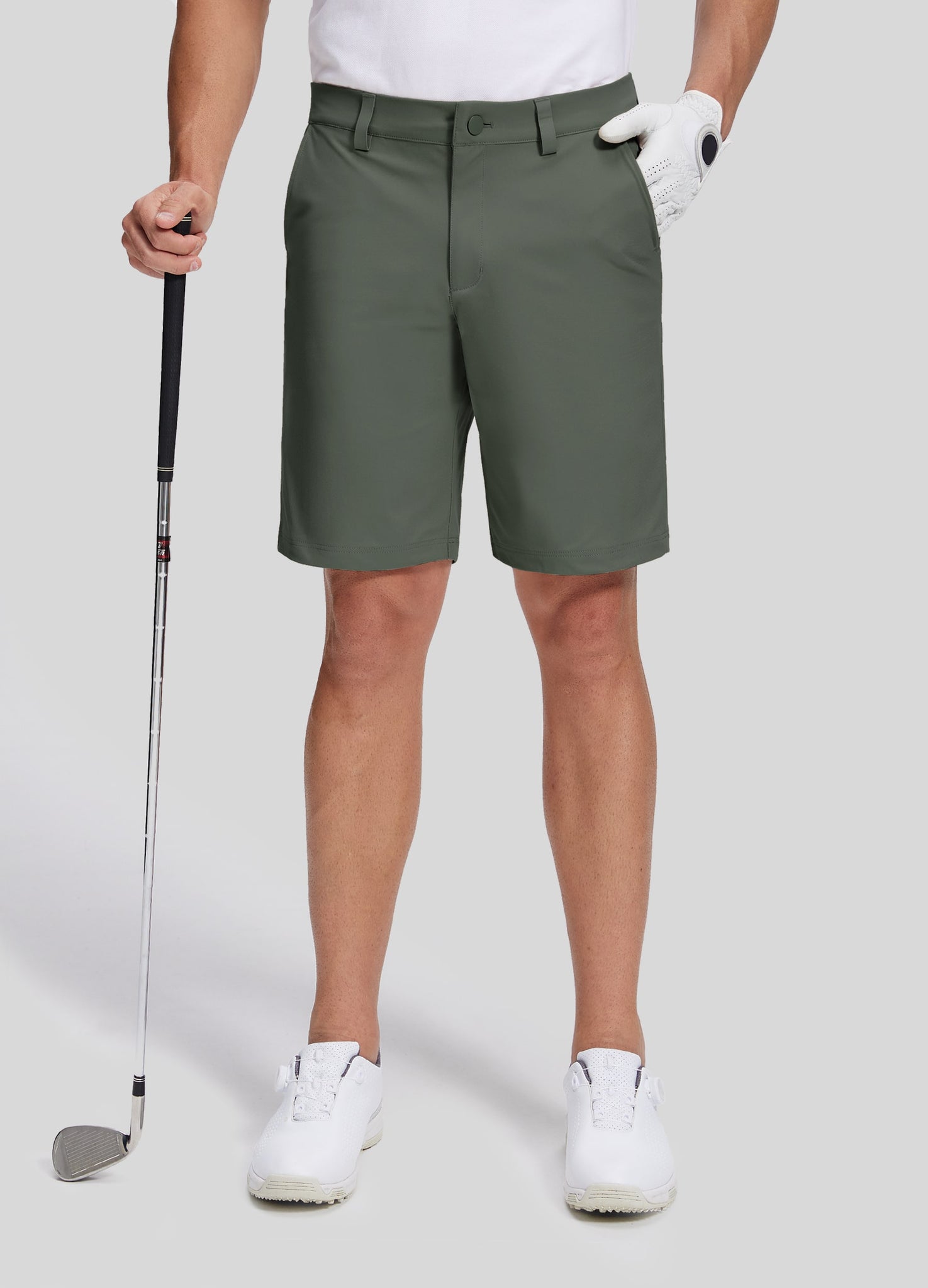 Men's Casual Golf Shorts 9 Inch