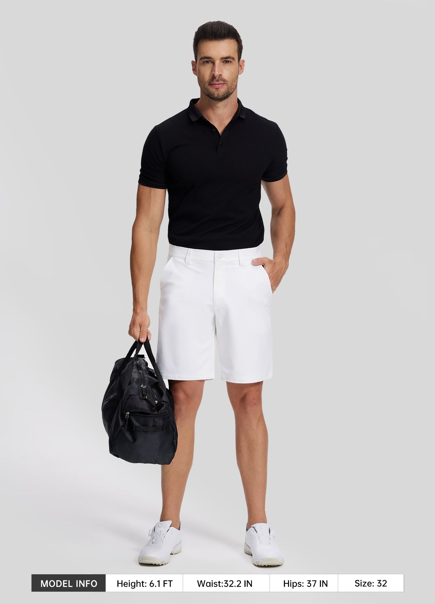 Men's Casual Golf Shorts 9 Inch