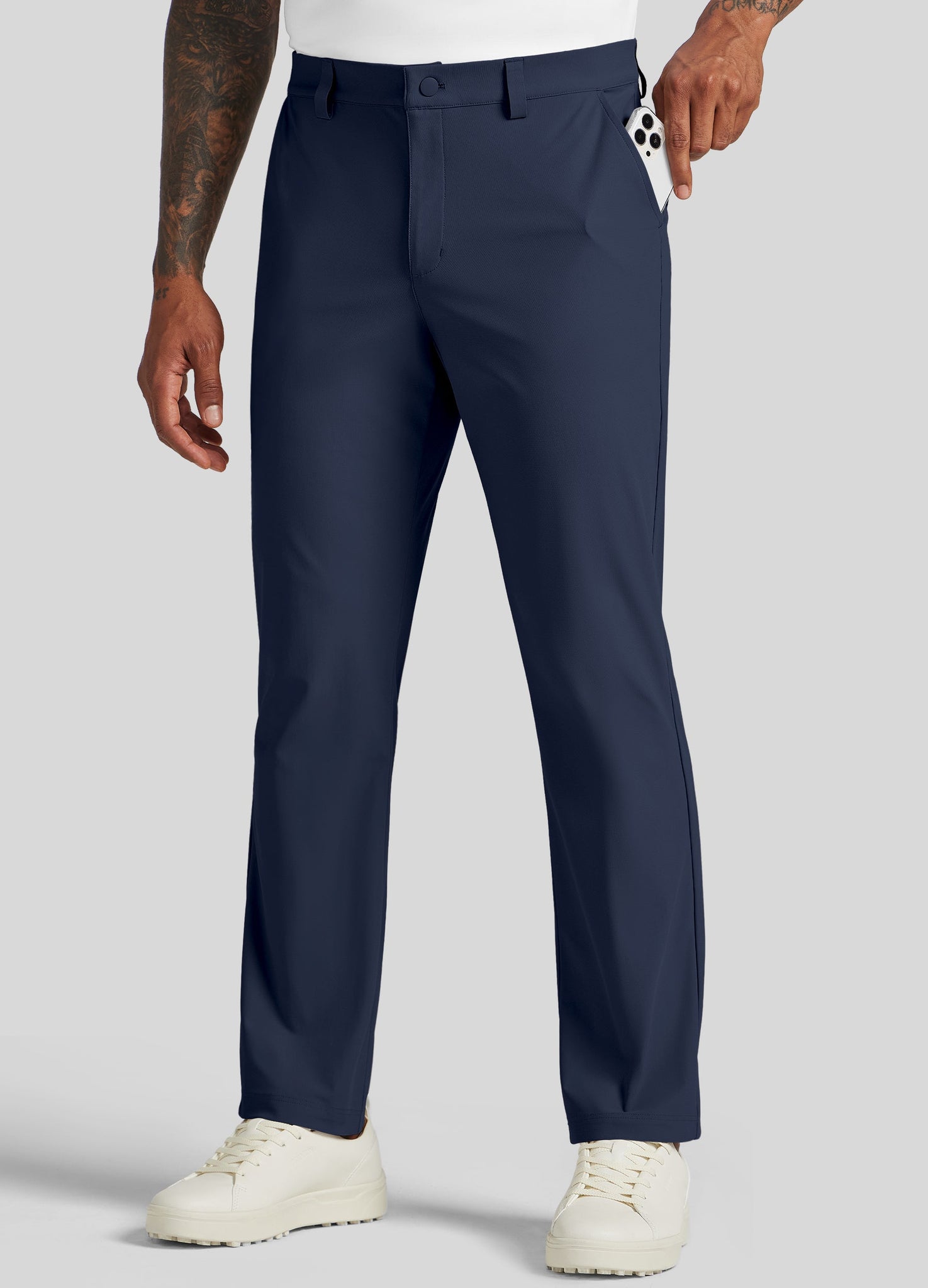Men's Slim-Fit Golf Dress Pants