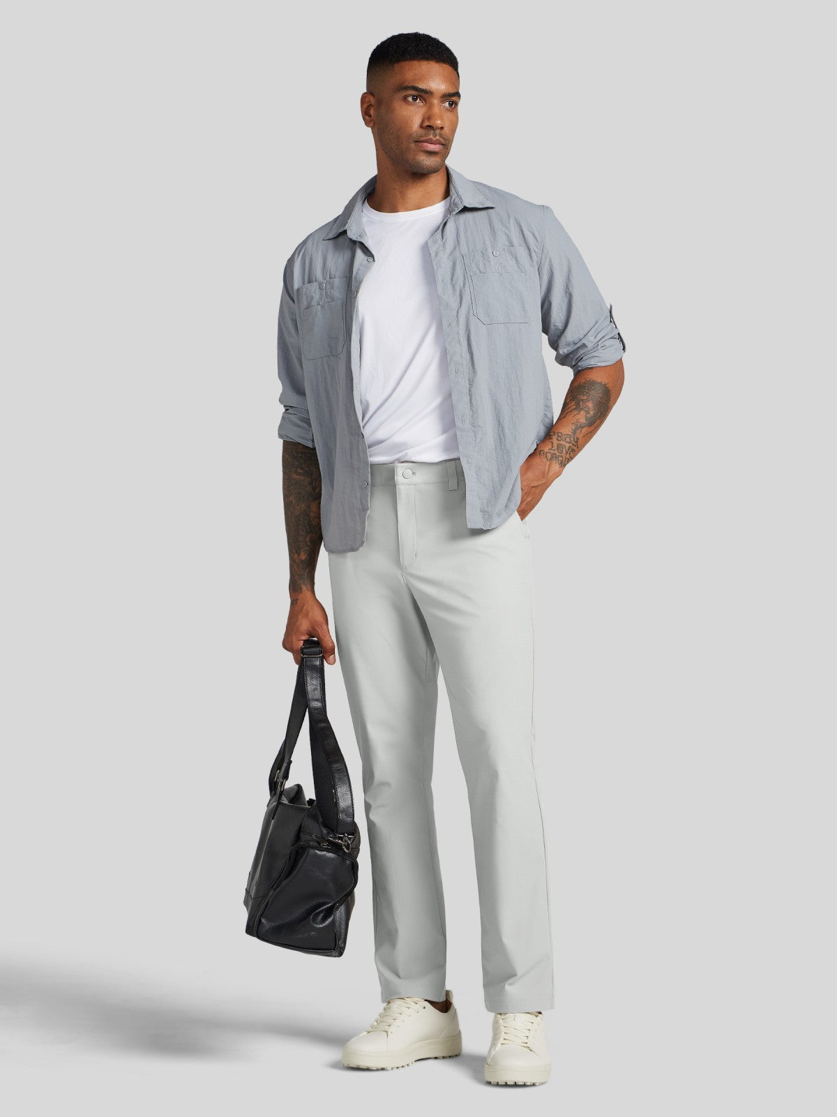 Men's Slim-Fit Golf Dress Pants 30 Inch