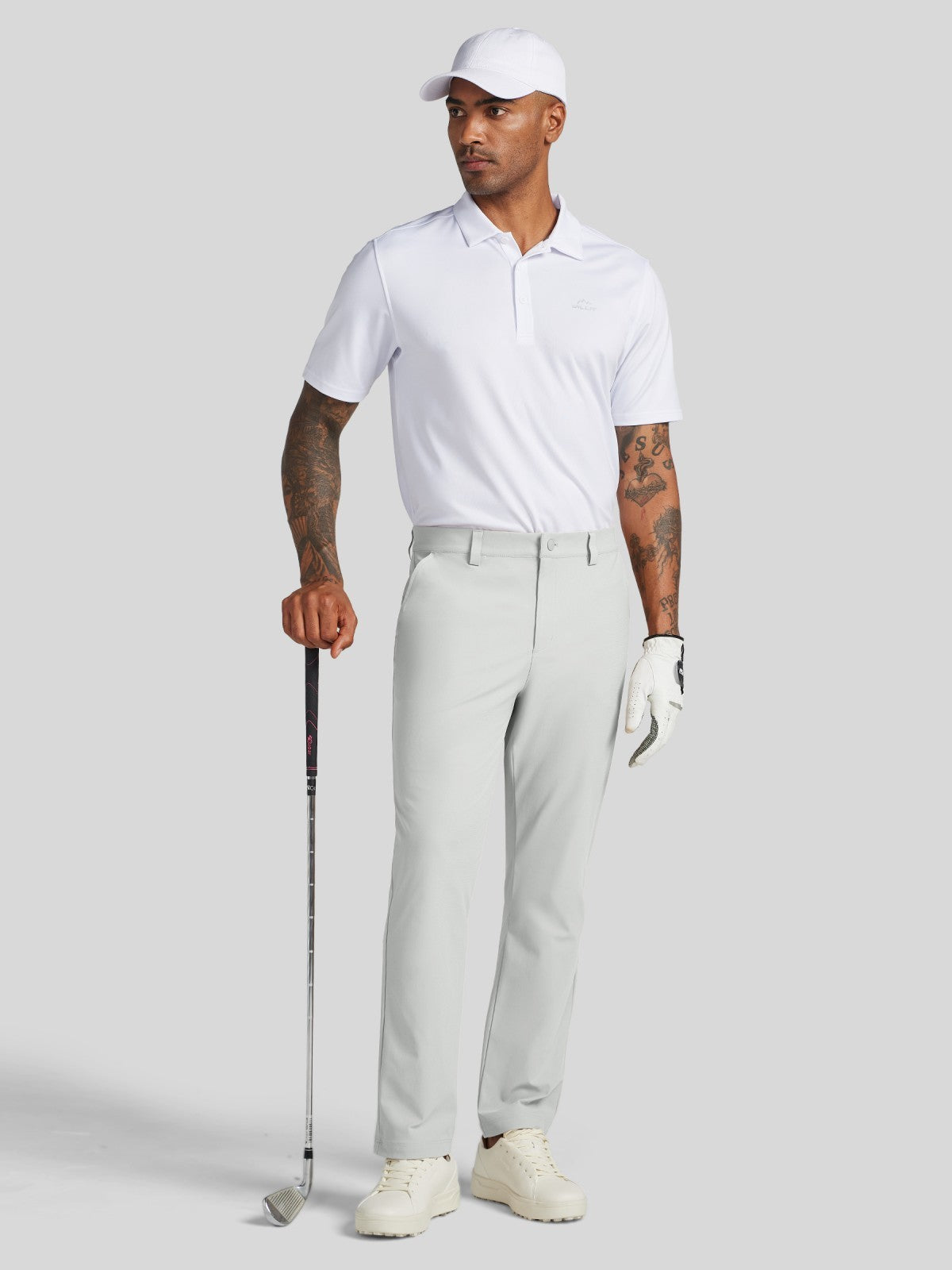 Men's Slim-Fit Golf Dress Pants 28 Inch