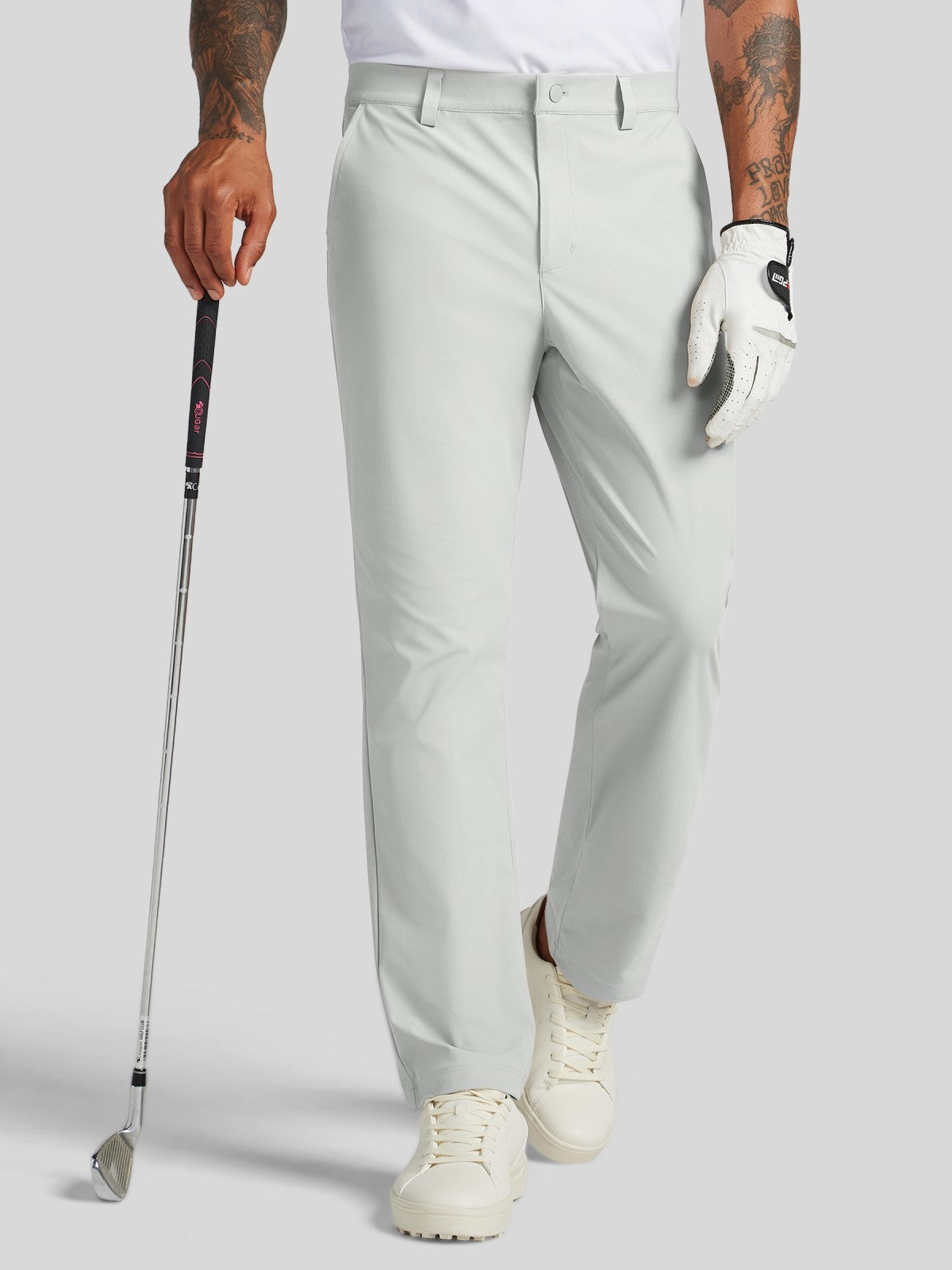 Men's Slim-Fit Golf Dress Pants 30 Inch