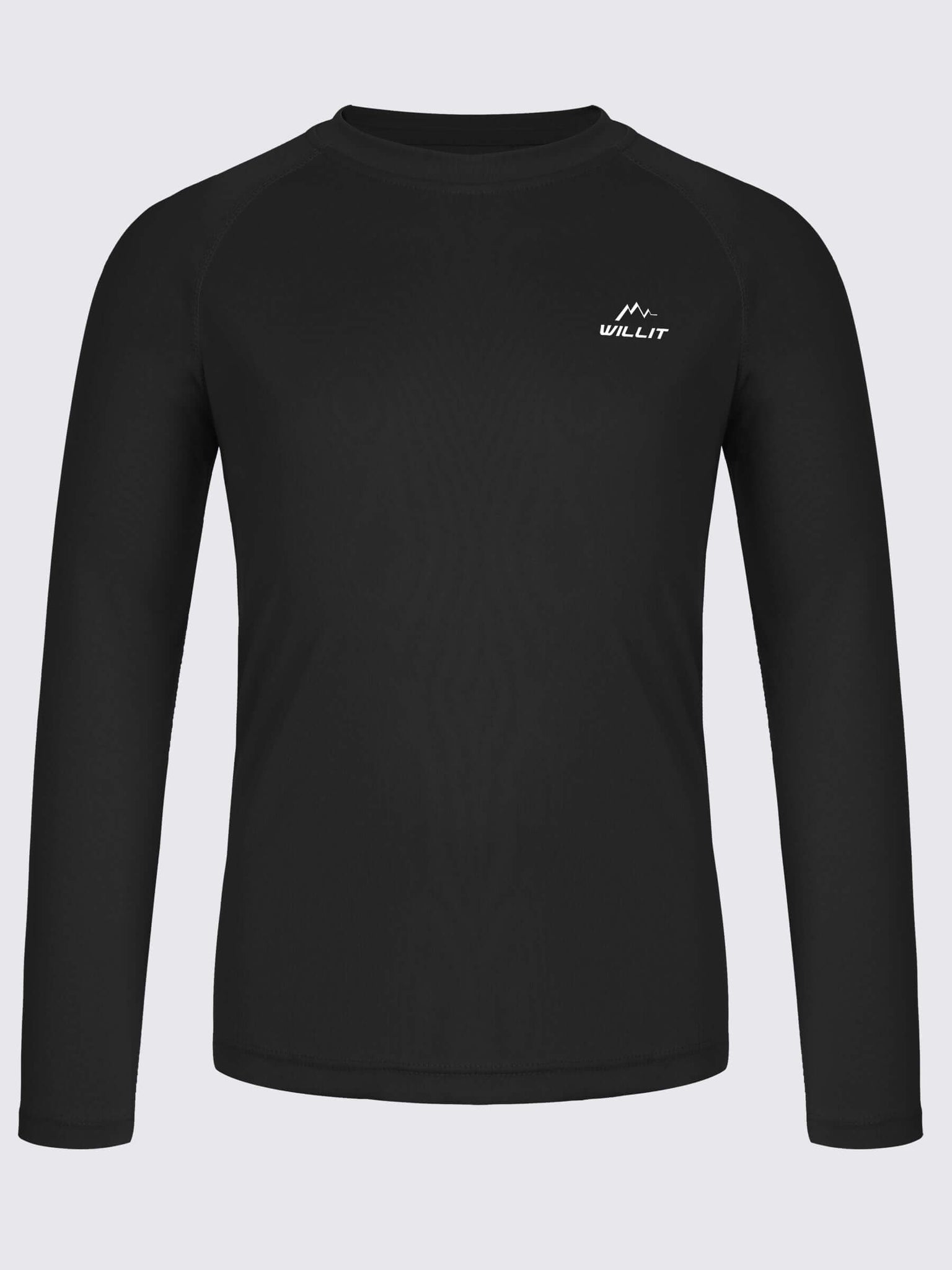 Boy's Long Sleeve Rash Guard Swim Shirts