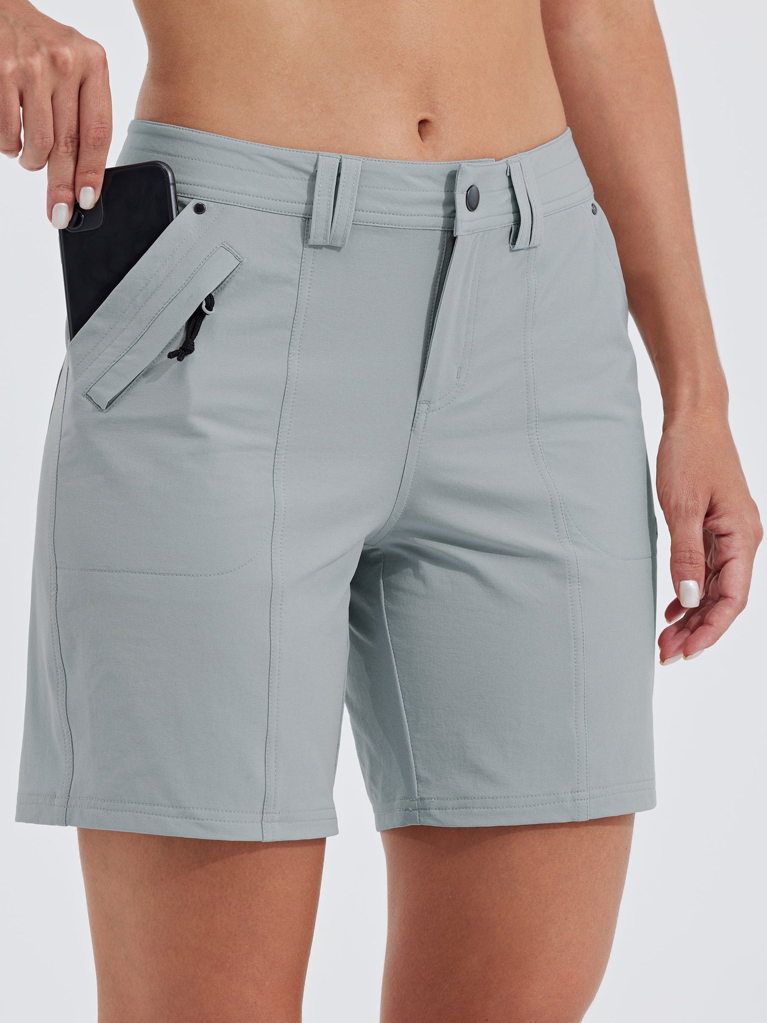 Women's Casual Golf Hiking 7 Inch Shorts