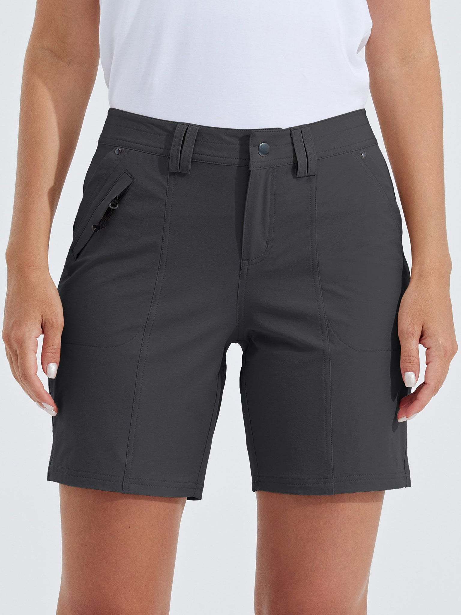 Women's Casual Golf Hiking 7 Inch Shorts