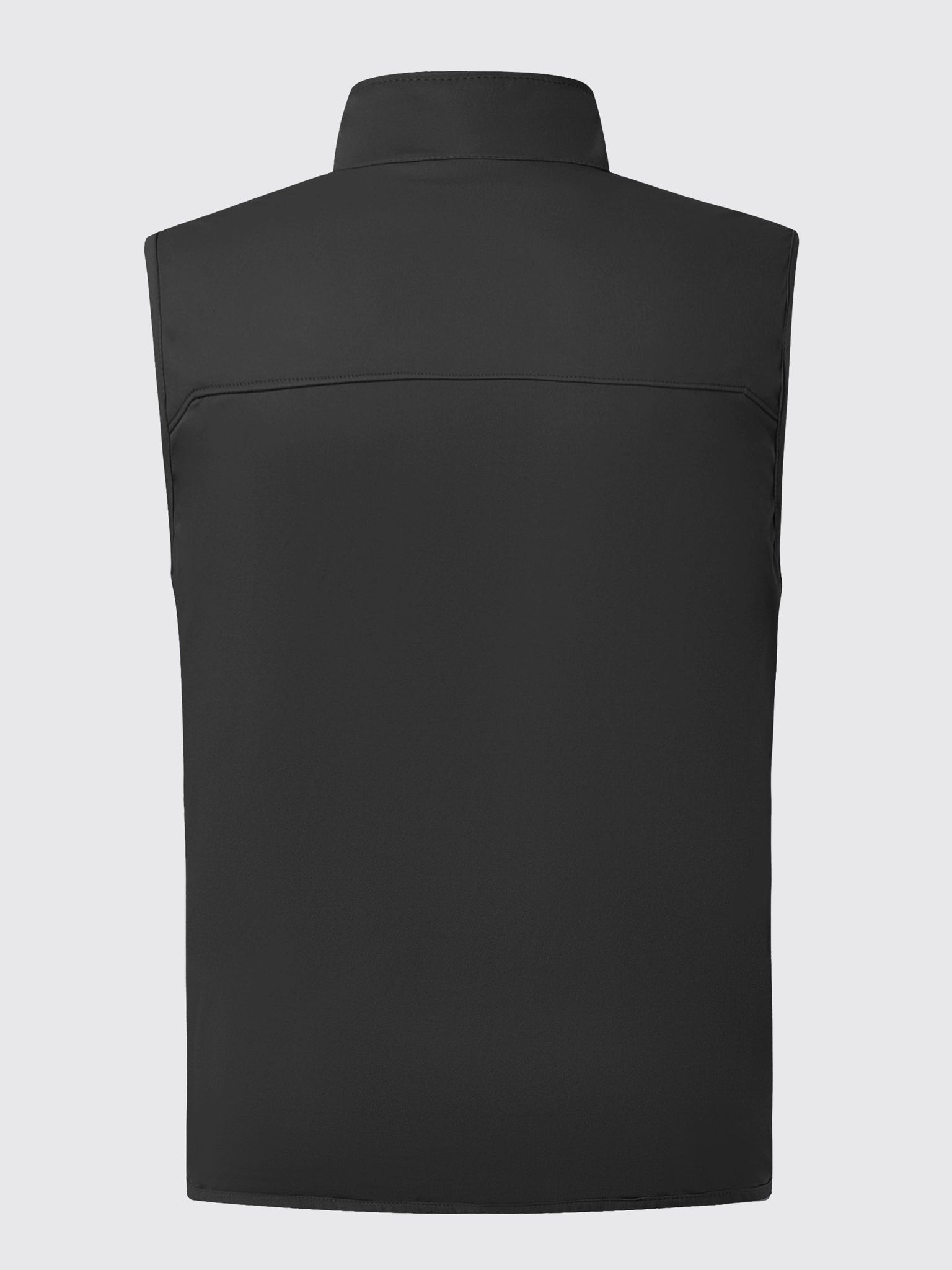 Men's Lightweight Softshell Vest_Black_laydown2