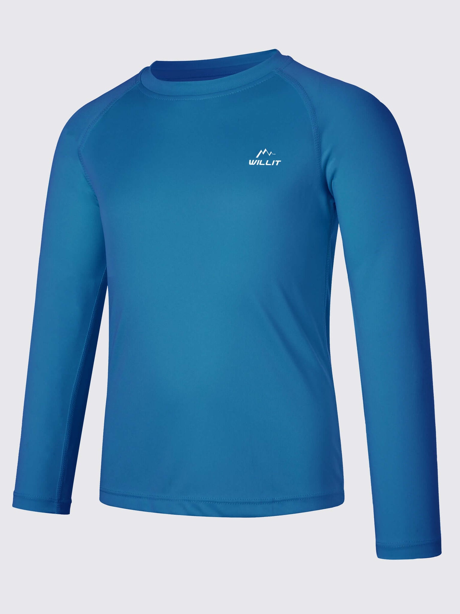 Boy's Long Sleeve Rash Guard Swim Shirts