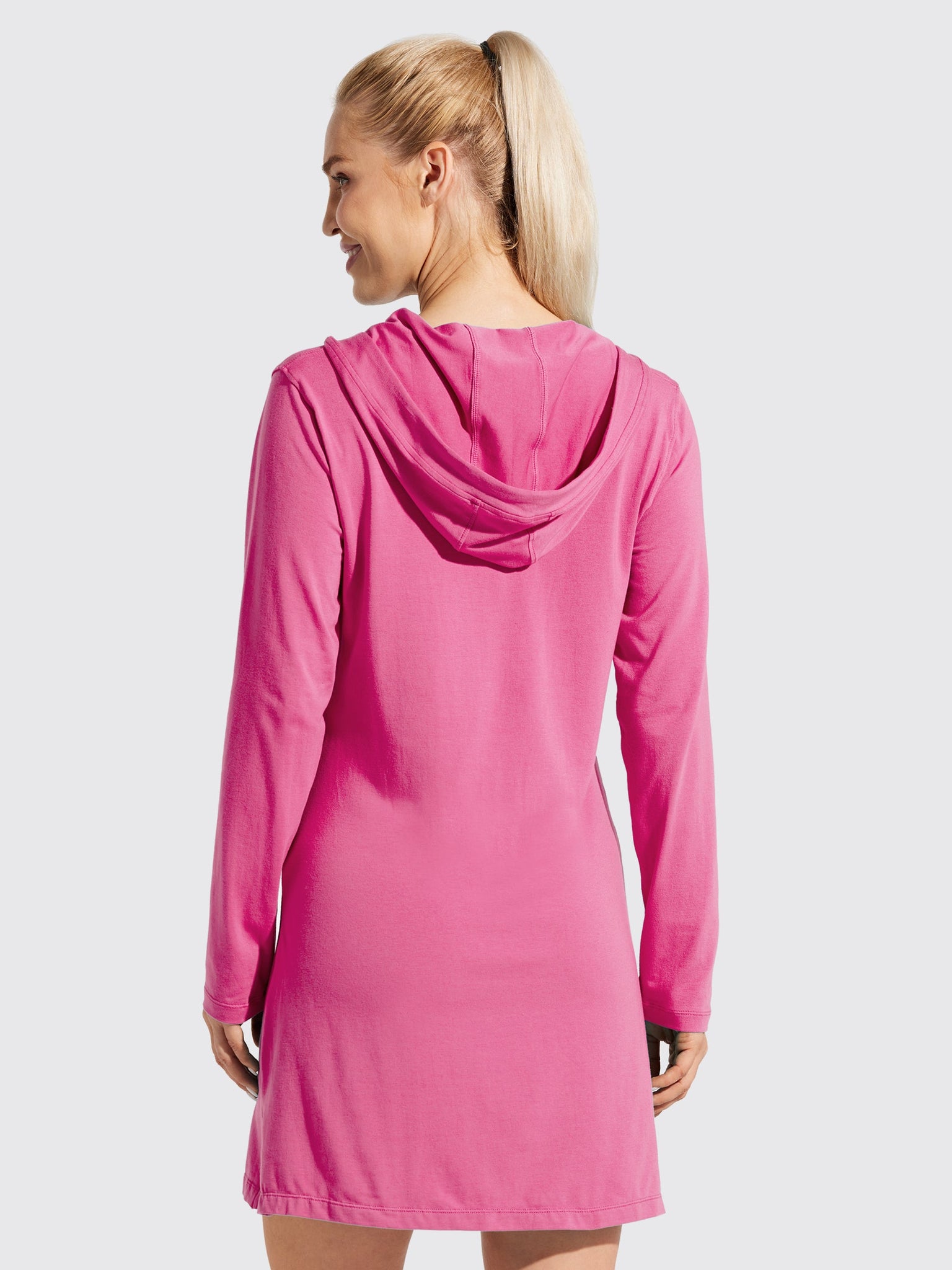 Women's UPF 50+ Long Sleeve Cover-Up Dress