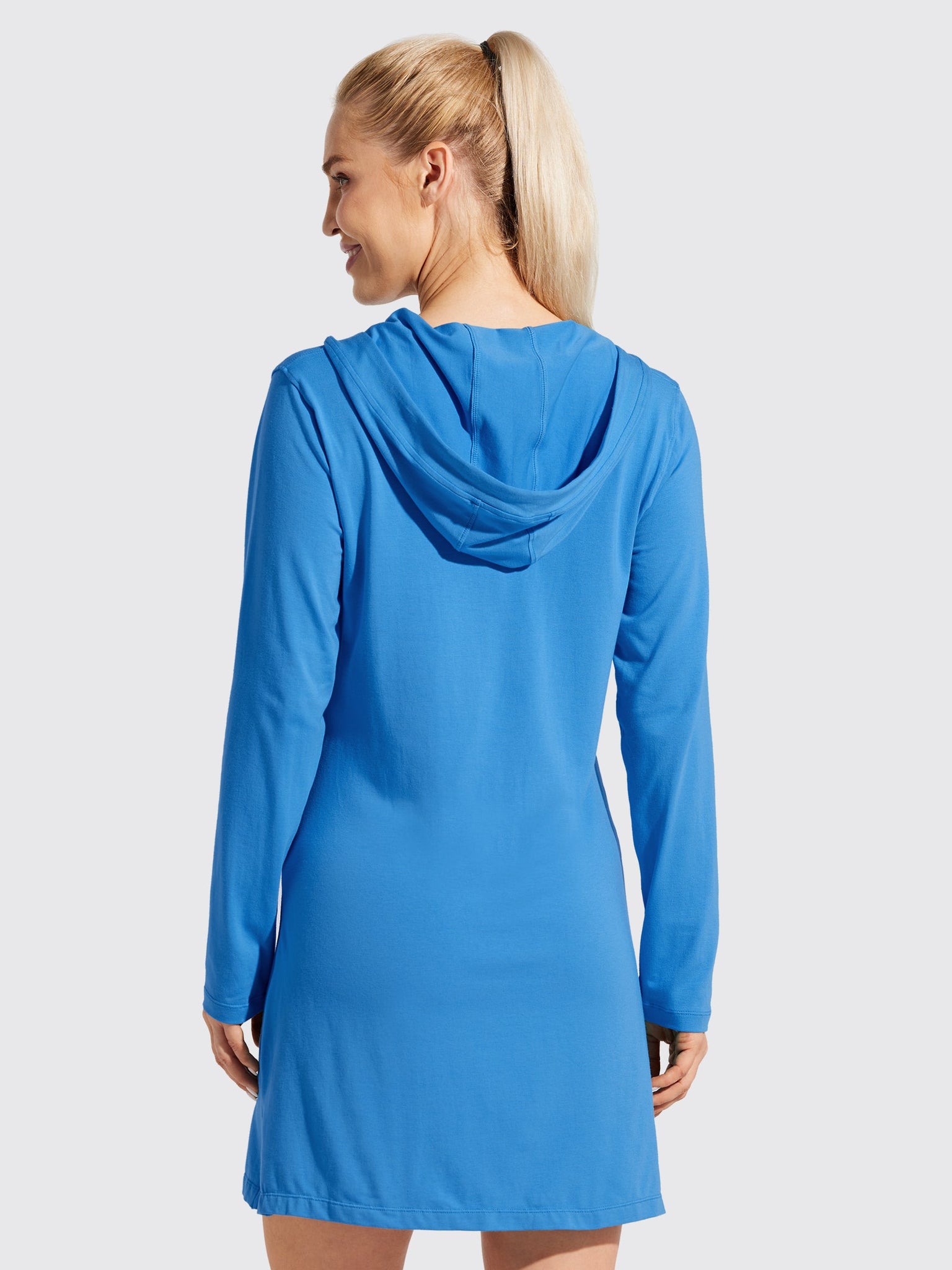 Women's UPF 50+ Long Sleeve Cover-Up Dress