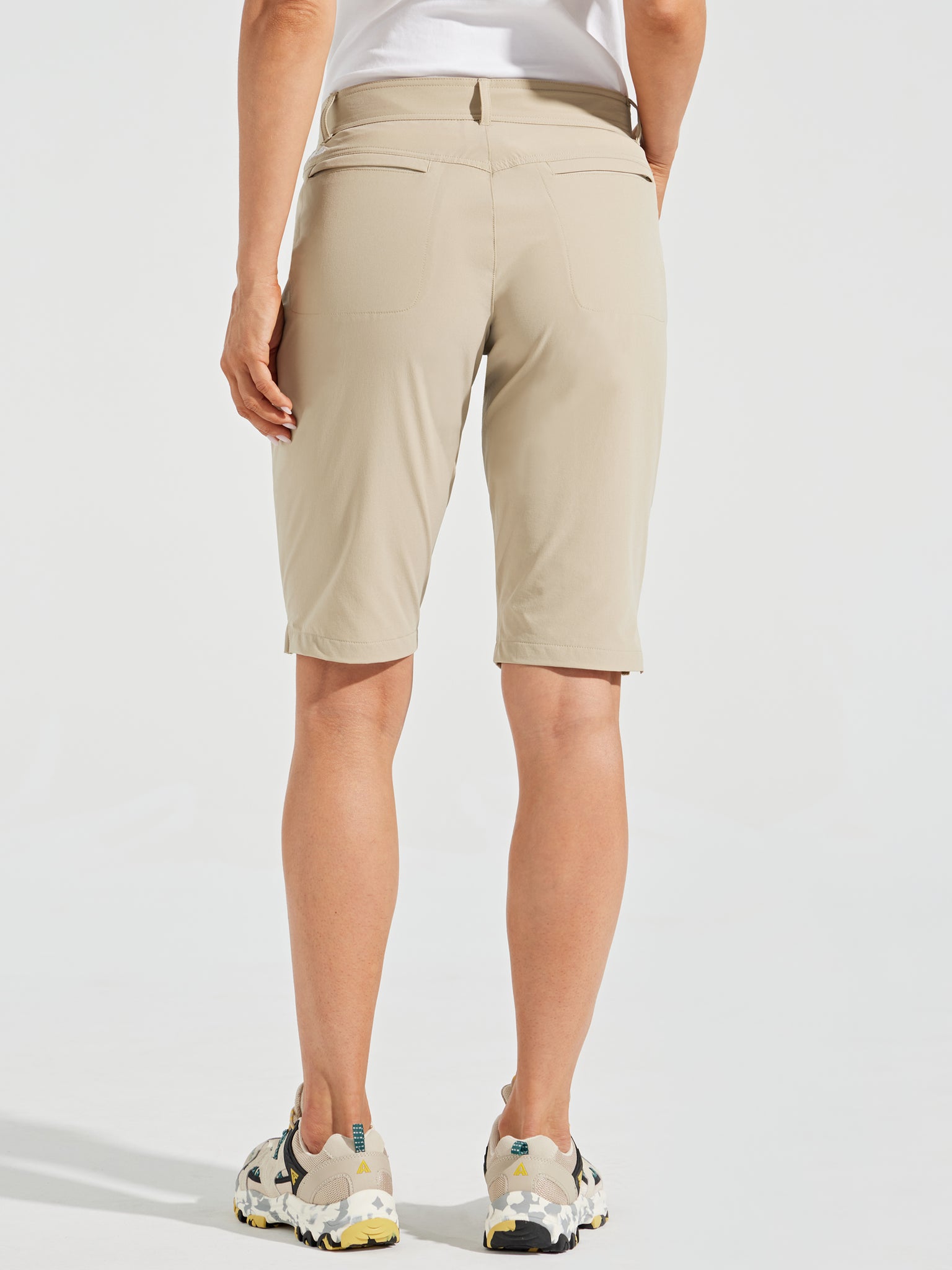 Women's Slim Leg Golf Shorts 13 Inch