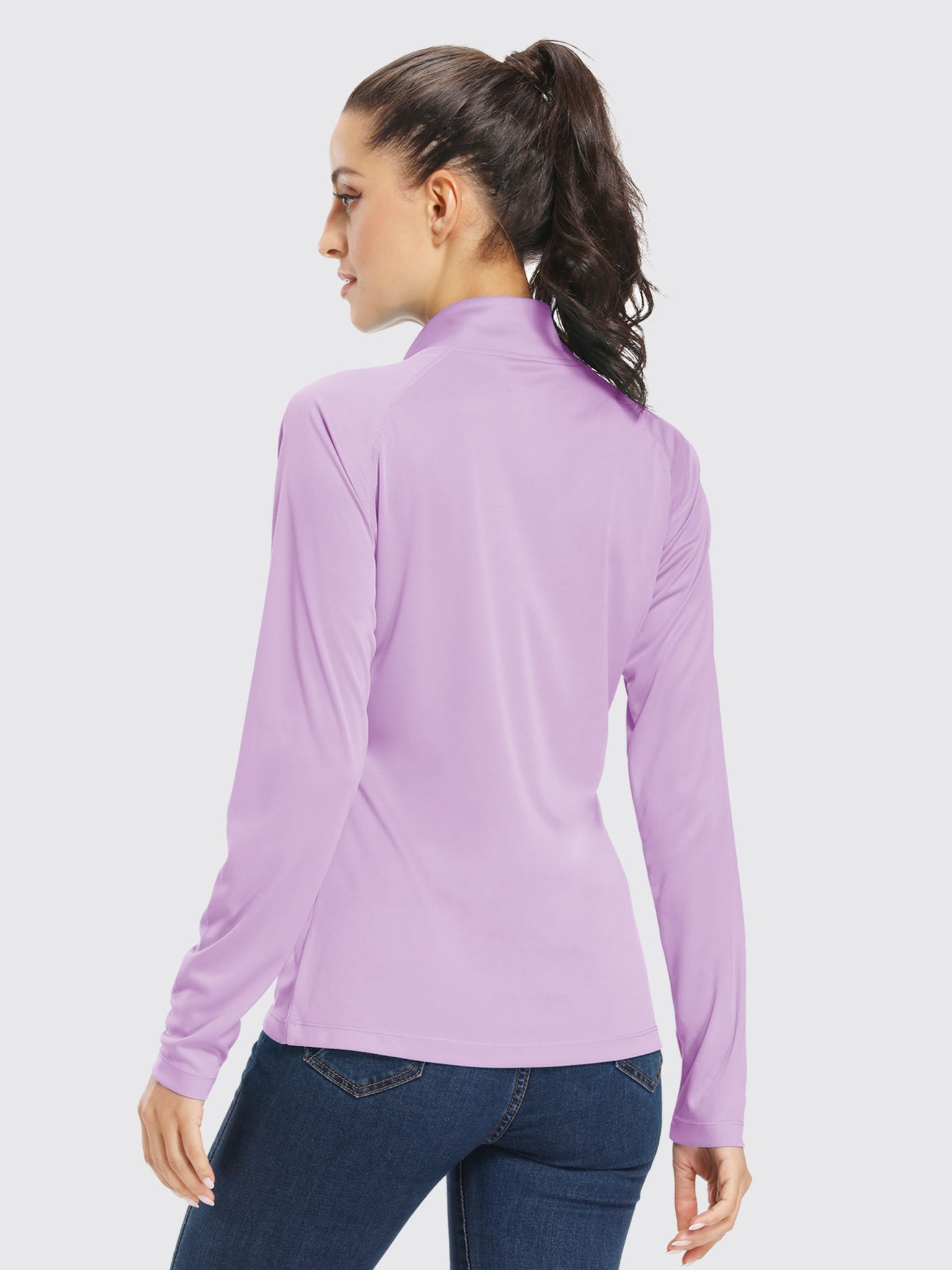 Women's UPF 50+ Sun Protection Shirt Half-Zip
