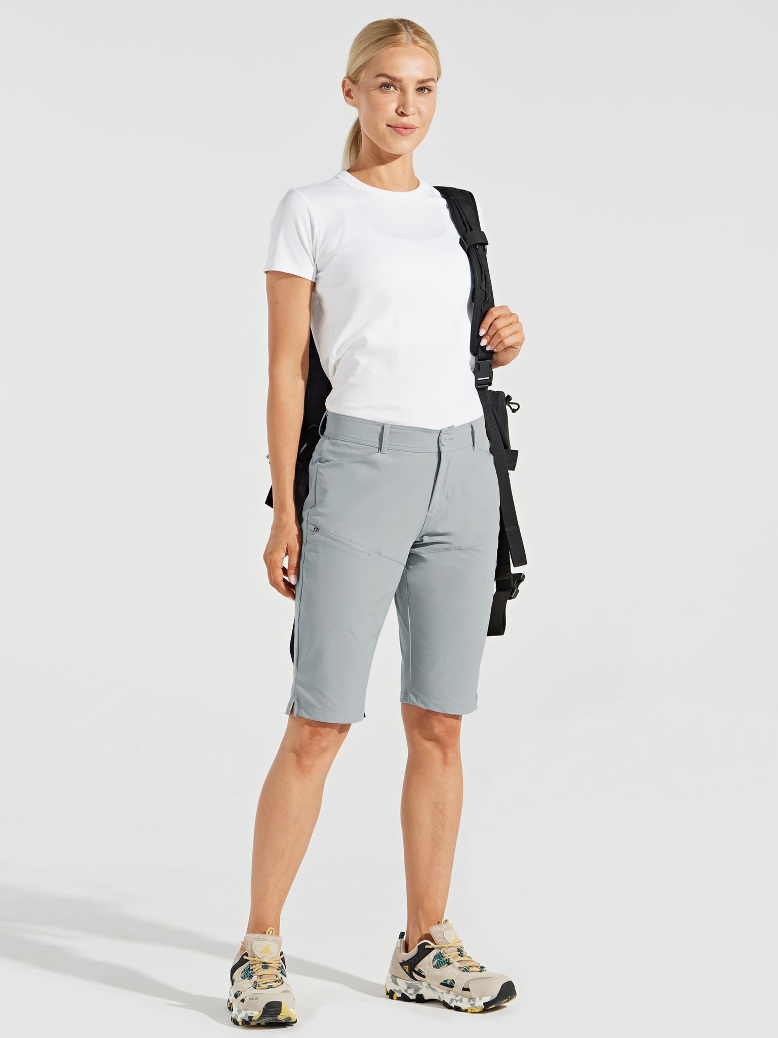 Women's Slim Leg Golf Shorts 13 Inch